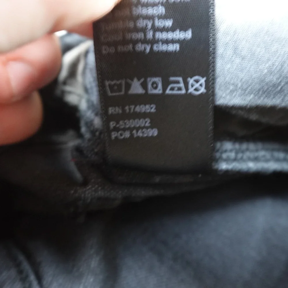 Proof Jeans Mens 31X30 Dark Black Denim Pants Slim Straight‎ Stretch Huckberry
